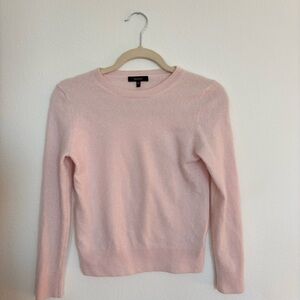 Quince 100% cashmere light pink sweater